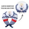 Almofada Amamentação Estampada Bebê Menino com Enchimento e Zíper - Urso Rei - 9