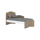 Ver imagem 6 de Quarto de Bebê com Guarda Roupa 3 Portas Cômoda e Berço Flocos Casa 812