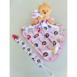 Manta Baby, Enxoval, Saída Maternidade, Chá de Bebe, Presente para Bebe, Manta Princess - 6