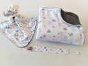 Ver imagem 1 de Manta Baby, Enxoval, Saída Maternidade, Chá de Bebe, Naninha, Prendedor Chupeta