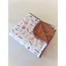 Manta Baby, Enxoval, Saída Maternidade, Chá de Bebe, Naninha, Prendedor Chupeta, Safari - 5