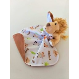 Naninha, enxoval, saída maternidade, ursinho, bebe, Chá de bebê, personalizado, Safari - 3