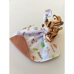 Naninha, enxoval, saída maternidade, ursinho, bebe, Chá de bebê, personalizado, Safari - 2