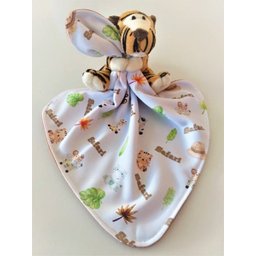 Naninha, enxoval, saída maternidade, ursinho, bebe, Chá de bebê, personalizado, Safari - 1