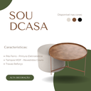 Ver imagem 2 de Mesa de Centro para Sala de Estar Preto