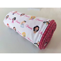 Manta Baby, Enxoval, Saída Maternidade, Chá de Bebe, Presente para Bebe, Manta Princess - 3