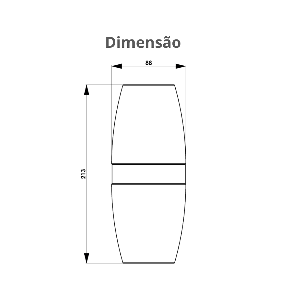 Porta Escova de Dentes para Banheiro Essence Cor Vermelho Durín - 3