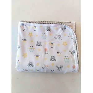 Manta Baby, Enxoval, Saída Maternidade, Chá de Bebe, Presente para Bebe, Manta Astronauta