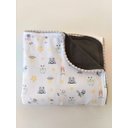 Ver imagem 2 de Manta Baby, Enxoval, Saída Maternidade, Chá de Bebe, Presente para Bebe, Manta Astronauta