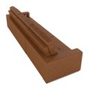 Ver mais imagens de Sofá Retrátil 4 Lugares 284cm Nero Usb Couro Caramelo Manchado G52 - Gran Belo