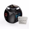 Camera 360 Wifi Gocam Sports Fhd 2k Moto Mergulho 60fps Foto Video Audio Pesca Preto - 8