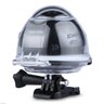 Camera 360 Wifi Gocam Sports Fhd 2k Moto Mergulho 60fps Foto Video Audio Pesca Preto - 4