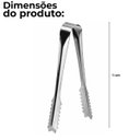 Ver imagem 7 de Pegador de Gelo 15cm Aço Inox Bar Cozinha Drinks Bebidas