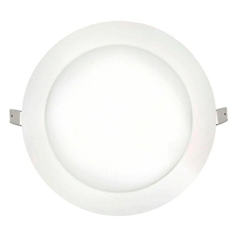 Painel LED de Embutir Iluminacao Moderna Design Fino Branco Bivolt 24W 6500k Ourolux