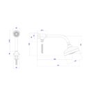 Ver imagem 2 de Kit Chuveiro Acqua Plus C/ Desvi + 2 Acab de Registro Link Deca Deca Metais