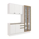 Ver imagem 2 de Cozinha Compacta Celeste Kappesberg 100% Mdf Branco 192cm