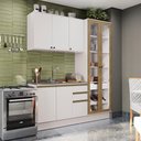Ver imagem 1 de Cozinha Compacta Celeste Kappesberg 100% Mdf Branco 192cm
