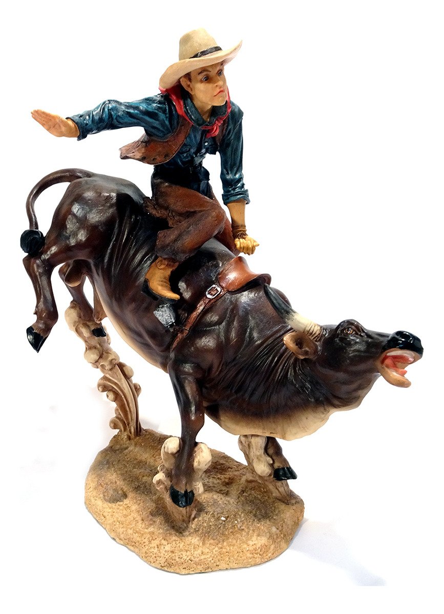 Cowboy Peão de Rodeio Tourada Original Veronese 50810 - 2