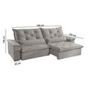 Ver imagem 5 de Sofá Melt 02 Módulos de 90cm Br 25cm Meu Sofá Online