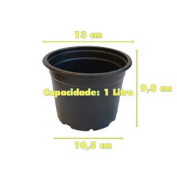 VASOS POTES 14 FLEXÍVEL LEMBRANCINHAS PLANTAS FLORES 100 UND - 2