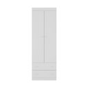 Ver imagem 7 de Guarda-roupa Infantil 62cm 2 Portas e 2 Gavetas Encanto Multimóveis Mp4446 Branco