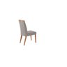 Mesa de jantar + 6 cadeiras Paris Tampo Atenas 160 cm cinza - 3