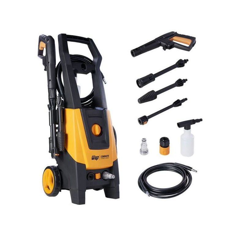 Lavadora de Alta Pressão Combate Turbo 2600 1700W Wap 220V FW006752