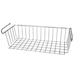 Prateleira Aramada Suspensa Aço Cromado 45x19x15cm - 1