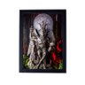 Quadro Estatua Satânica Satanismo Baphomet Bode P8341 - 1