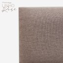 Ver imagem 1 de Cabeceira Pétala 120cm para Cama de Solteiro:linho Rosê