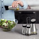 Ver imagem 4 de Conjunto Galheteiro Tramontina Realce Aço Inox Porta Azeite Vinagre Temperos Mesa Jantar Cozinha