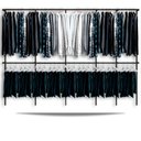 Ver imagem 1 de Arara de parede - 4,00m Smart black