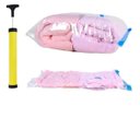 Ver imagem 2 de Saco À Vácuo Max Guardar Roupa Kit 10 Un 60x80cm+ Bomba