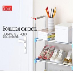 Estante Organizador Inox 5 Prateleiras Sapateira 15 Pares Multiuso Rack Lavanderia Banheiro Compacta - 5