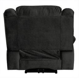 Poltrona do Papai Reclinável Elétrica com Massagem e USB Magnum Veludo Marrom - Gran Belo - 10
