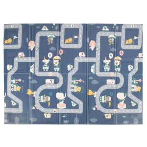 Tapete Tatame Infantil Dupla Face Estrada 1,50x2,00m Kapazi