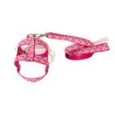 Ver imagem 1 de Conjunto Guia Peitoral 25mm Rosa Floral Tamanho 7