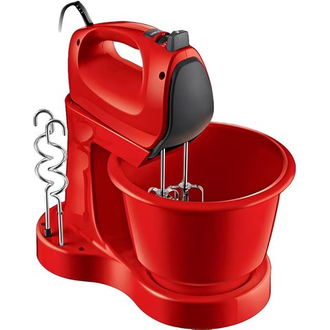 Batedeira Philips Walita Viva Ri7200/40 Vermelha 400w, 5 Velocidades + Turbo 220v