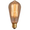 Lâmpada Retrô St64 Carbono Dimerizável Âmbar 40w 110v - 1