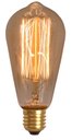 Ver imagem 1 de Lâmpada Retrô St64 Carbono Dimerizável Âmbar 40w 110v