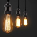 Ver imagem 3 de Lâmpada Retrô St64 Carbono Dimerizável Âmbar 40w 110v