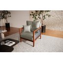 Ver imagem 2 de Kit Sofá Paris Corda nautica com 3 peças luxury linho cinza com almofadas