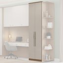 Ver imagem 4 de Guarda Roupa Modulado 02 Prateleiras 75cm/245cm Altura Setiba