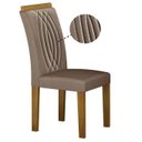 Ver imagem 4 de Mesa Doha 1,20 Decor/off Tampo Off C/vidro 4 Cadeiras Doha