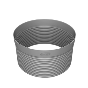 Prolongador para Caixa Passagem e Pluvial Nova 22,6 X 18,5 Cm Cor Cinza Durín