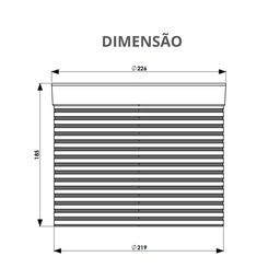 Prolongador para Caixa Passagem e Pluvial Nova 22,6 X 18,5 Cm Cor Cinza Durín - 3