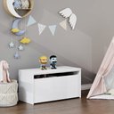 Ver imagem 1 de Mesa Organizadora Com Baú Para Brinquedos Gregory 100% Mdf WoodCore