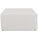 Ver imagem 6 de Puff Decorativo Para Sala de Estar Quadrado Milano 90x90cm W01 Bouclê Cru - Lyam Decor