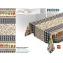 Ver imagem 1 de Toalha de Mesa 6 Lugares Estampada Impermeável e Térmica - Peppers