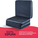 Ver imagem 3 de Puff Dobrável Solteiro 3 em 1 Multiuso 100 Espuma D33 Bf Colchões